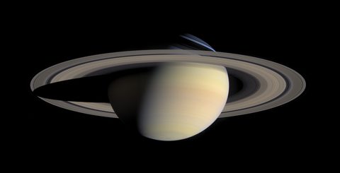 Saturn from Cassini by NASA / JPL / SSI — large framed print