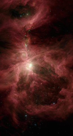 The Sword of Orion by NASA / JPL-Caltech / Univ. of Toledo — large framed print
