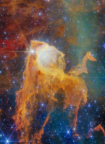 Webb opens a Treasure Chest filled with stars by ESA/Webb, NASA & CSA, M. Reiter; Acknowledgement: M. H. Özsaraç — large framed print
