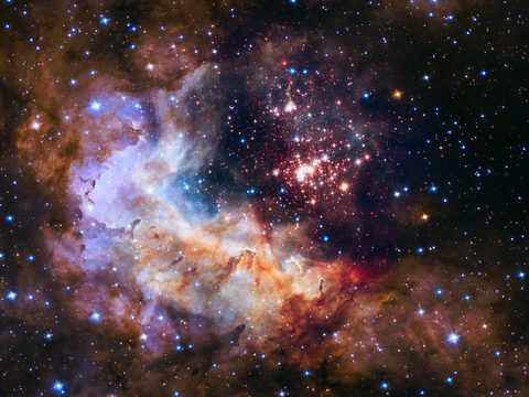 Westerlund 2 by NASA / ESA / Hubble Heritage — large framed print