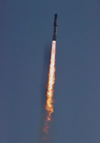 Starship, IFT-5 by Steve Jurvetson — large framed print