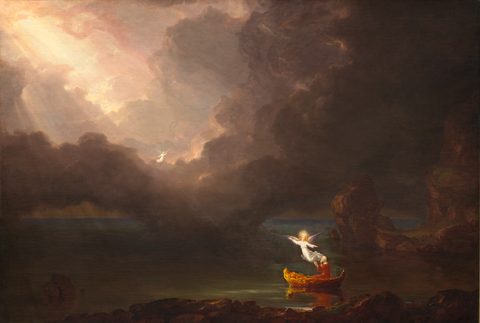 The Voyage of Life: Old Age by Thomas Cole — large framed print