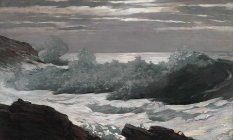 Early Morning After a Storm at Sea by Winslow Homer — large framed print