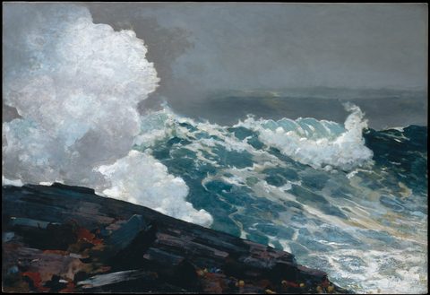 Northeaster by Winslow Homer — large framed print