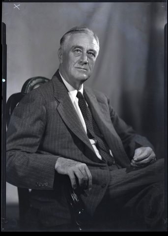 Roosevelt by Harris & Ewing — large framed print