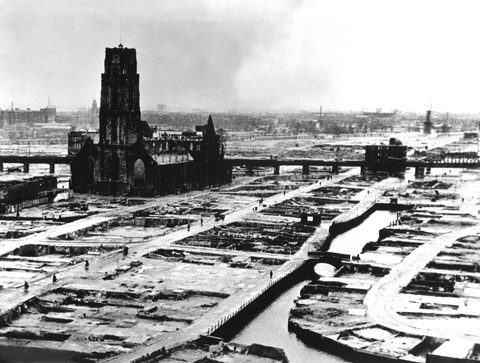 Laurenskerk, Rotterdam by Unknown photographer — large framed print