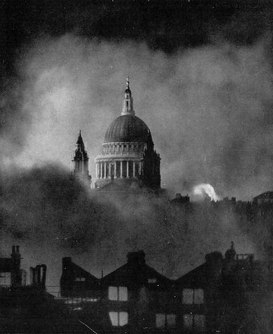 St Paul's Survives by Herbert Mason — large framed print