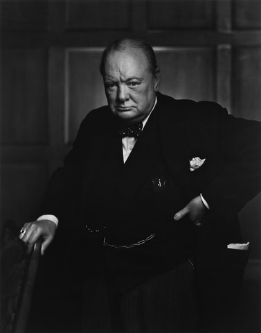 The Roaring Lion by Yousuf Karsh — large framed print